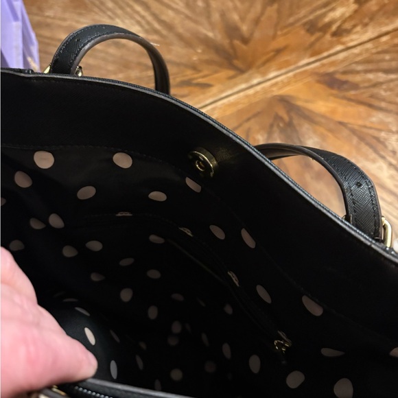 Anne Klein Beige and Animal Print Tote - Picture 5 of 6